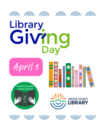 Library Giving Day graphic