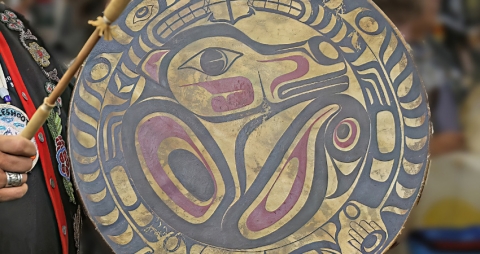 Native American drum 
