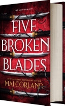 "Five Broken Blades" book cover