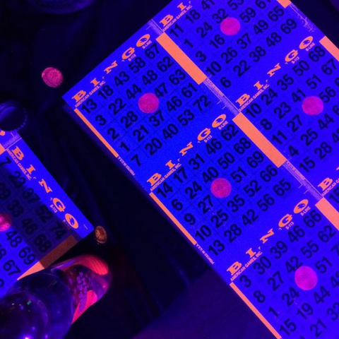 blacklight bingo