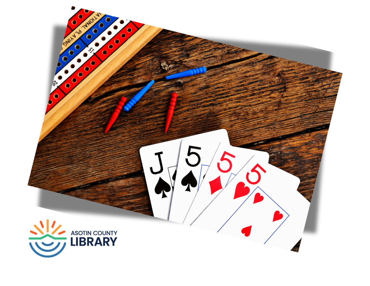 Cribbage board with ACL logo