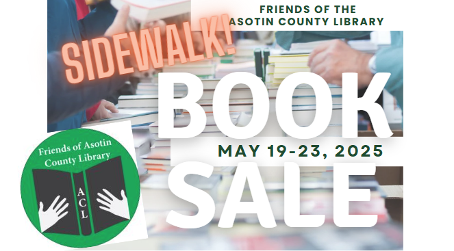 sidewalk book sale 