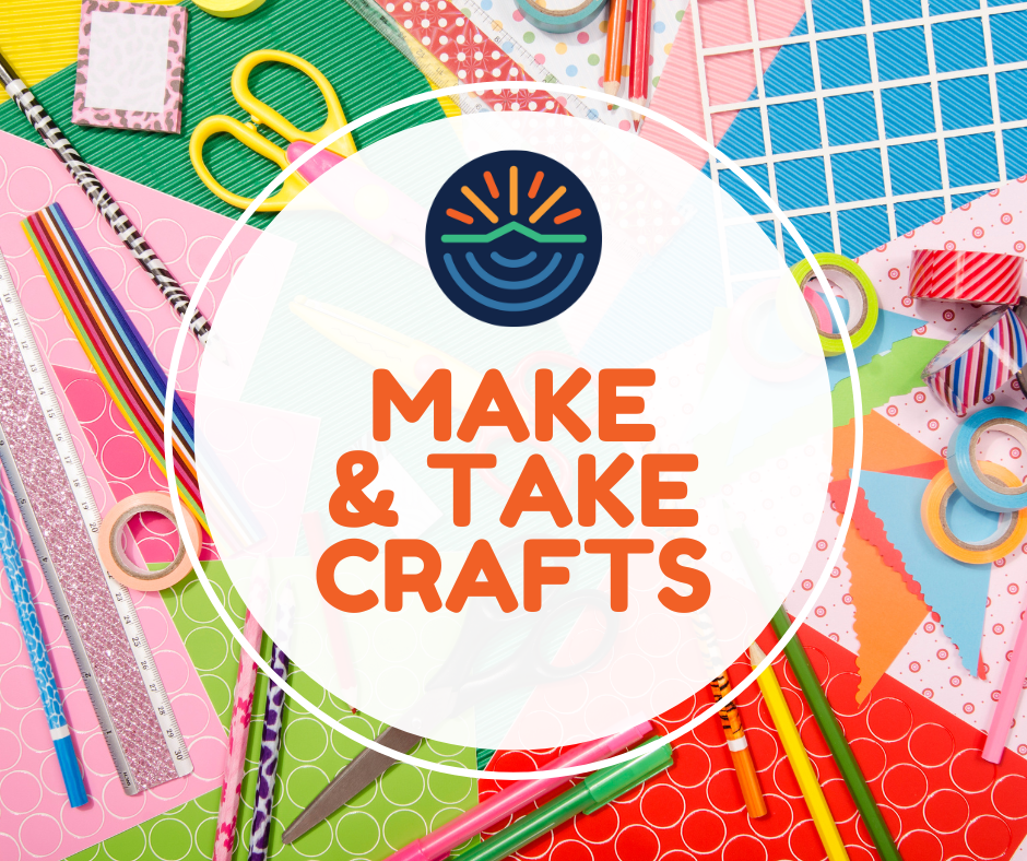 colorful make and take craft image