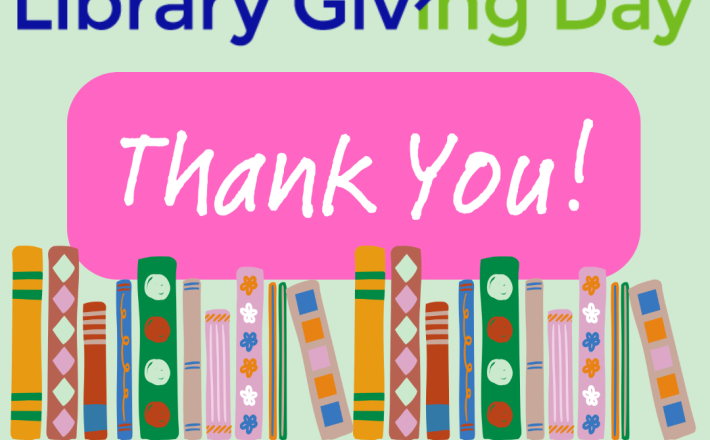 Library Giving Day Thank You